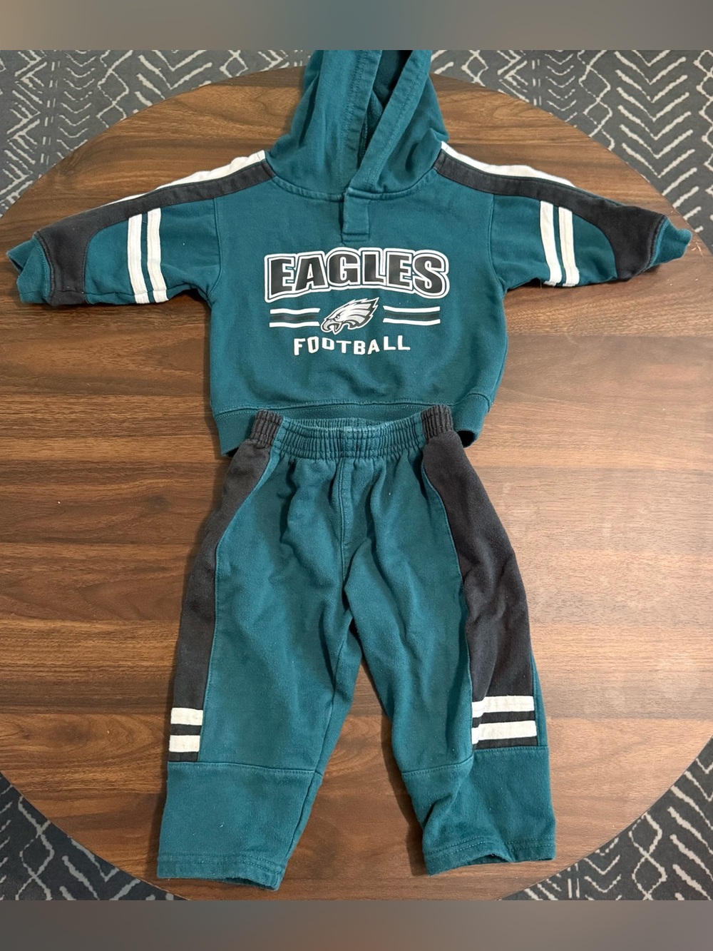 Baby boy Philadelphia eagles hoodie and pants set